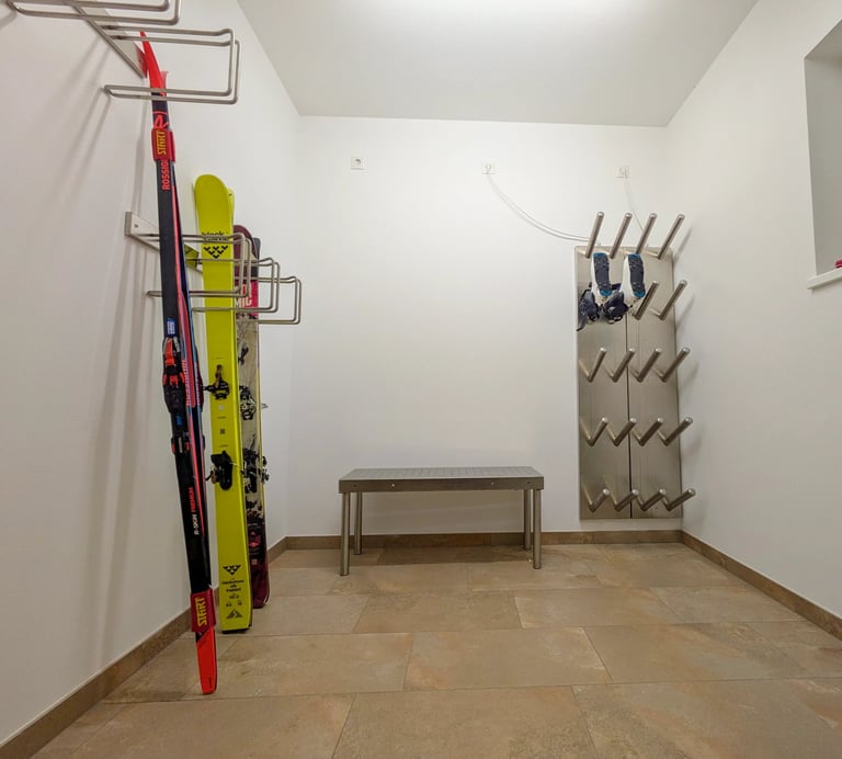 skiraum für ski und langlauf