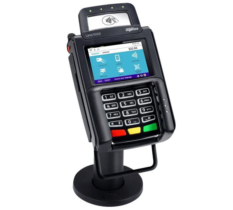 Lane 5000: NFC couponing and wallet use cases, and EMV chip & PIN, swipe & sign, contactless