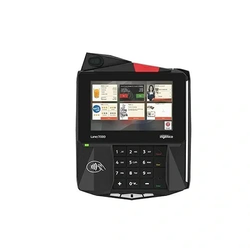 Lane 7000: user-friendly HTML5 interface, support all payment options(EMV, NFC, mobile wallet)