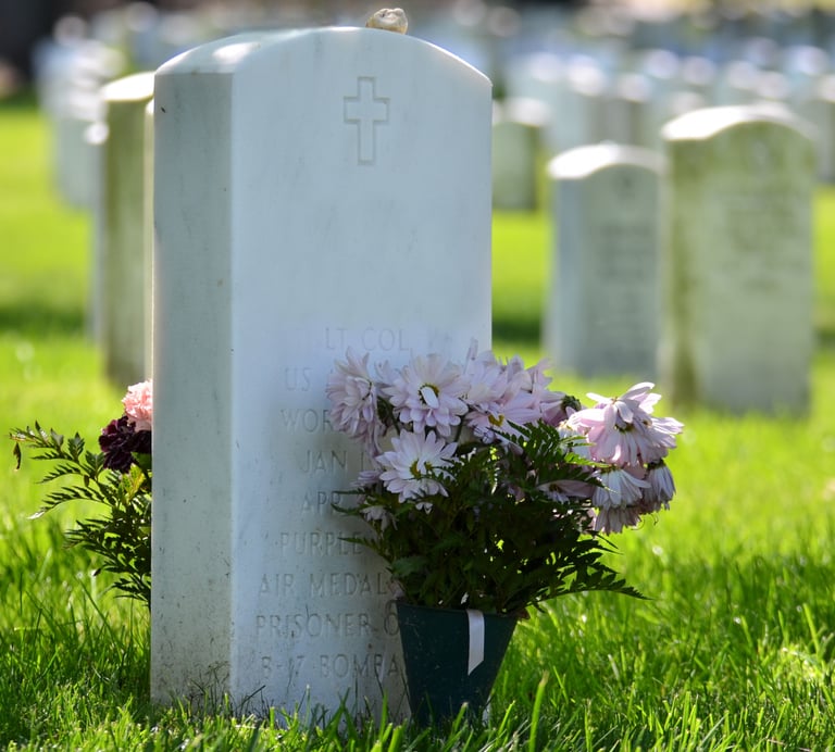 Memorial planning at the Brownwood cemetery
