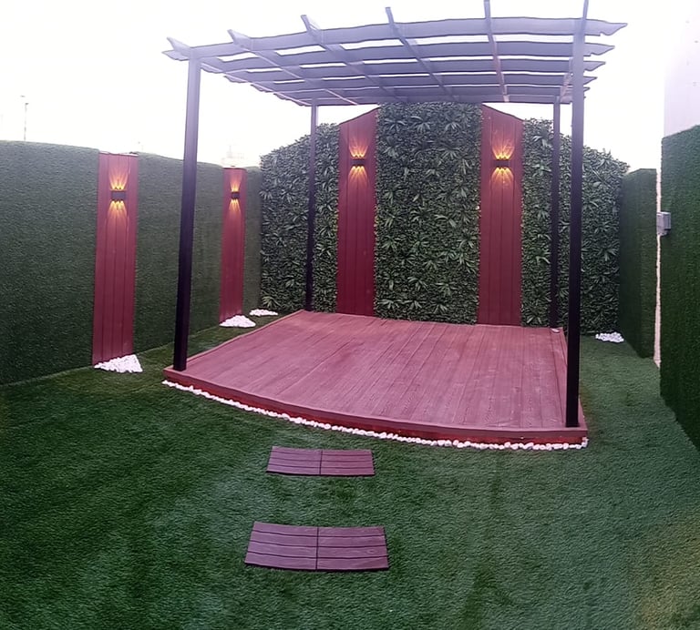 مظلات الحدائق والمنازل 