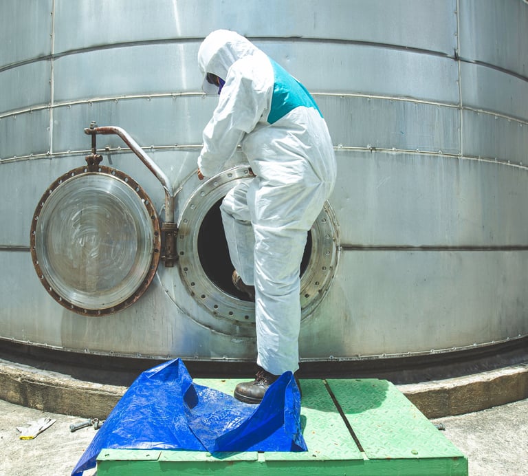 تعقيم خزانات بمكة