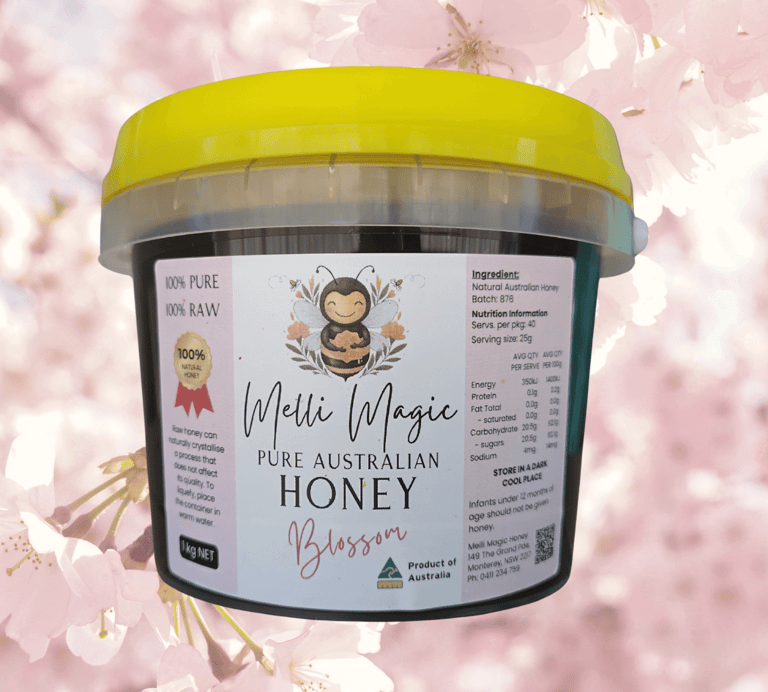 Melli Magic raw Blossom honey 1 kg