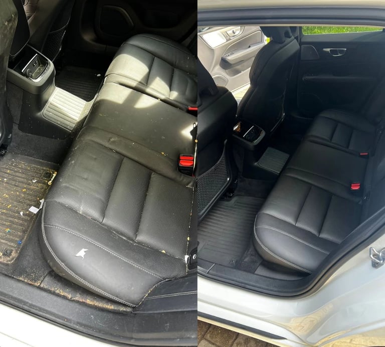 Interior deep cleaning with steam – car detailing Pickering ON – HD Luxe