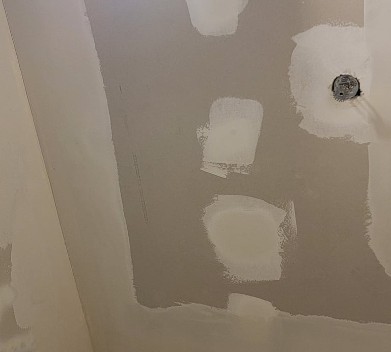 Drywall repair.