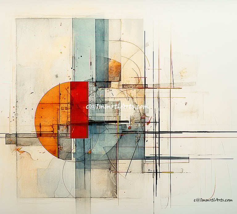 ImmrtlArts : Abstract Odyssey an abstract painting