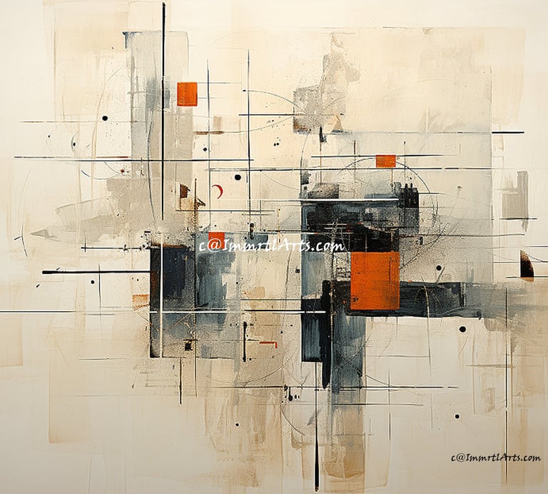 ImmrtlArts : Beyond Boundaries abstract painting