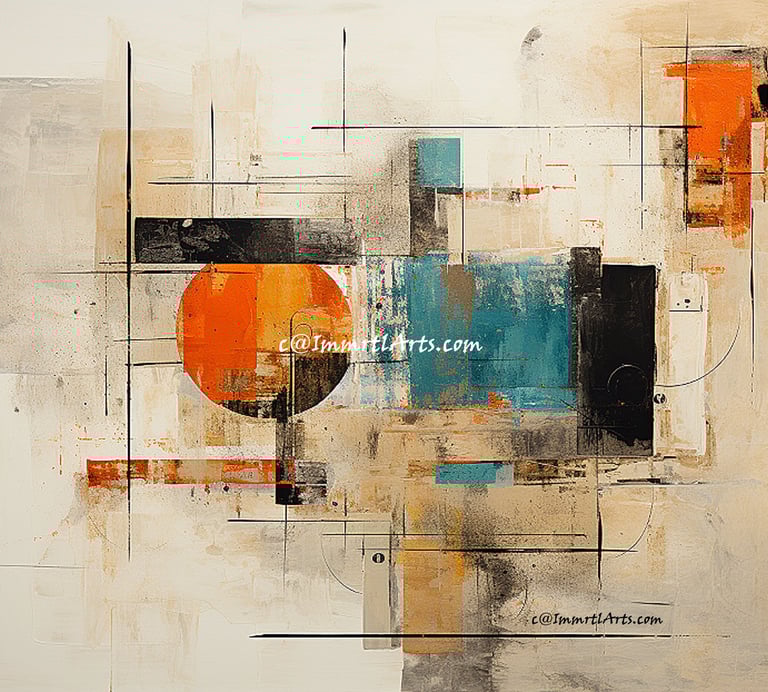 ImmrtlArts : colorful perspectives abstract painting