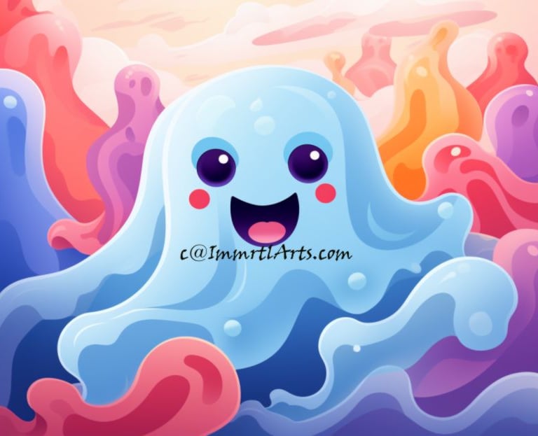 ImmrtlArts: Dizzy Getting Up Illustration