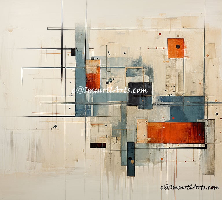 ImmrtlArts : Vivid Abstractions abstract painting