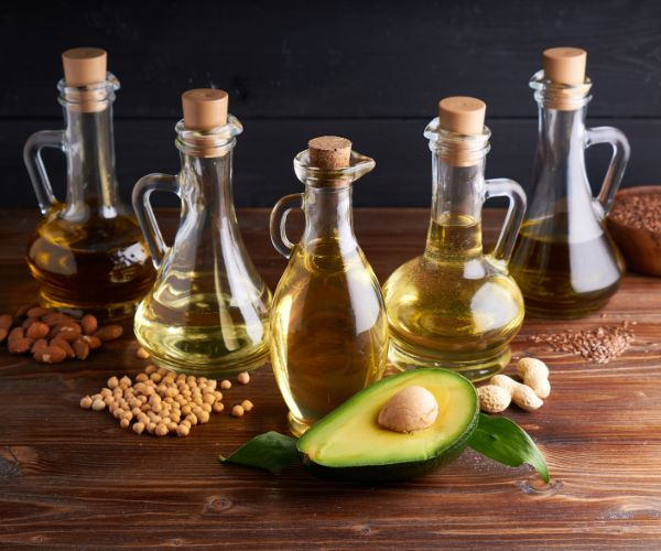 variety of cooking oils