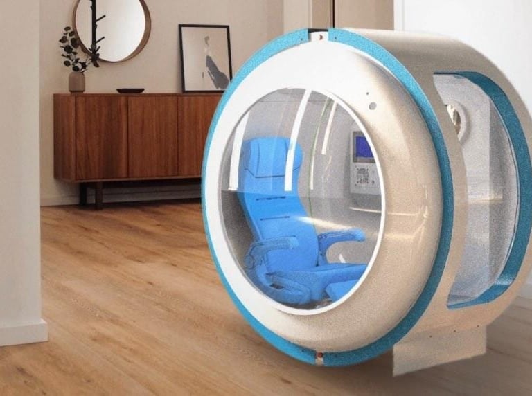 a futuristic looking pod pod pod pod pod pod pod pod pod pod pod pod pod hyperbaric camara hyperbari