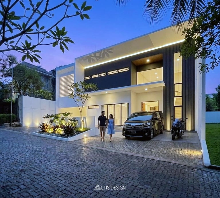 Jasa arsitektur & interior rumah mewah modern Jakarta, BSD, Serpong, PIK, Karawaci