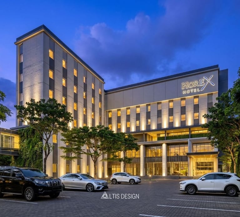 Jasa arsitektur & interior hotel, resort, villa Jakarta, Bali, Indonesia
