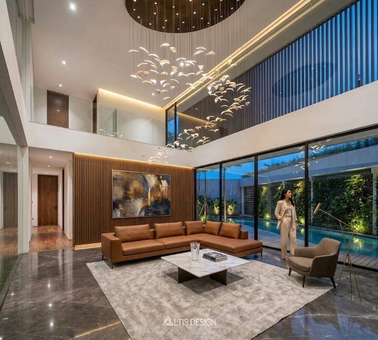 Jasa arsitektur & interior rumah mewah modern Jakarta, BSD, Serpong, PIK, Karawaci