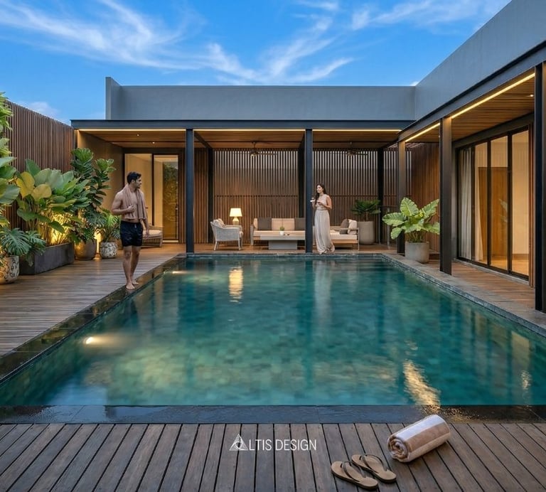Jasa arsitektur & interior rumah mewah modern Jakarta, BSD, Serpong, PIK, Karawaci