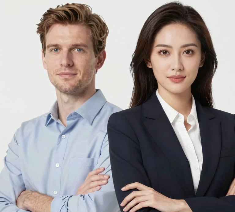 A happy team collaborating over HR compliance checklists in a cozy office.