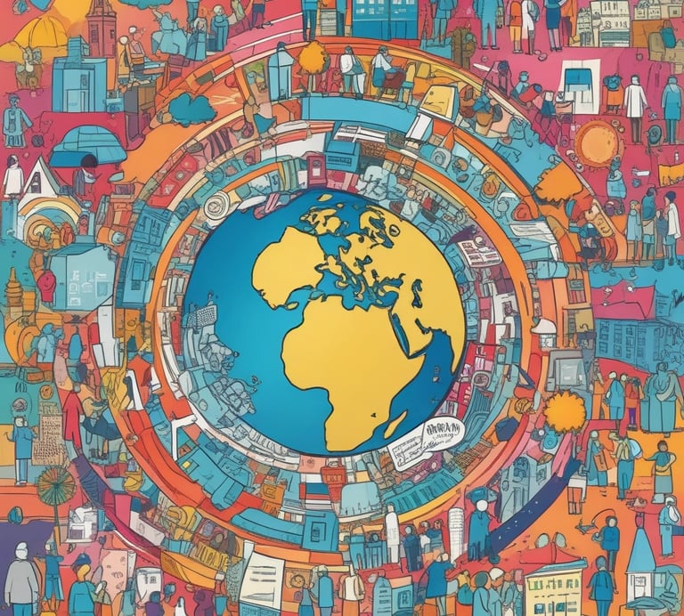 black blue and yellow textile