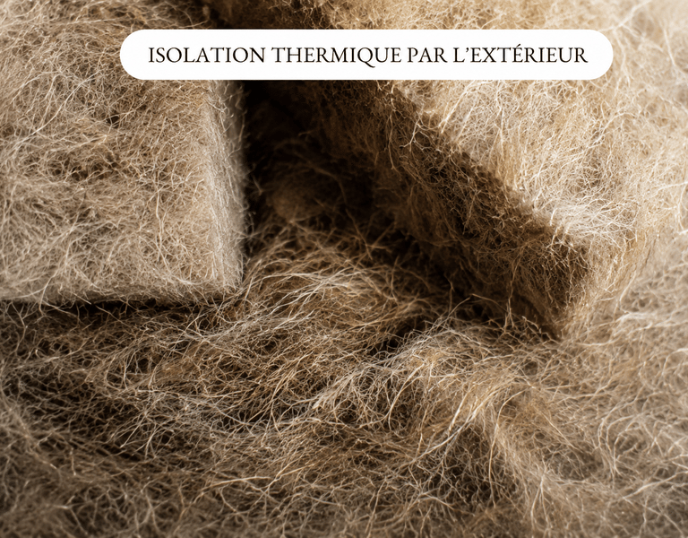 Isolation extérieure biosourcée : une solution naturelle et durable