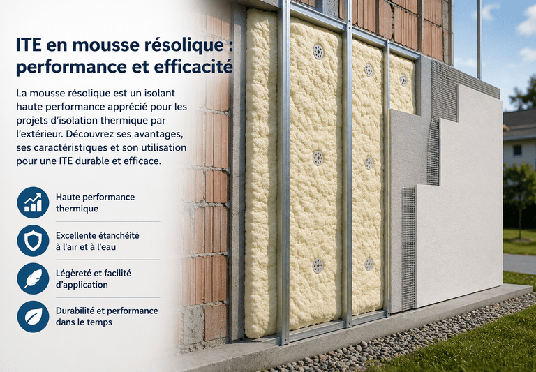 ITE en mousse résolique : performance et efficacité