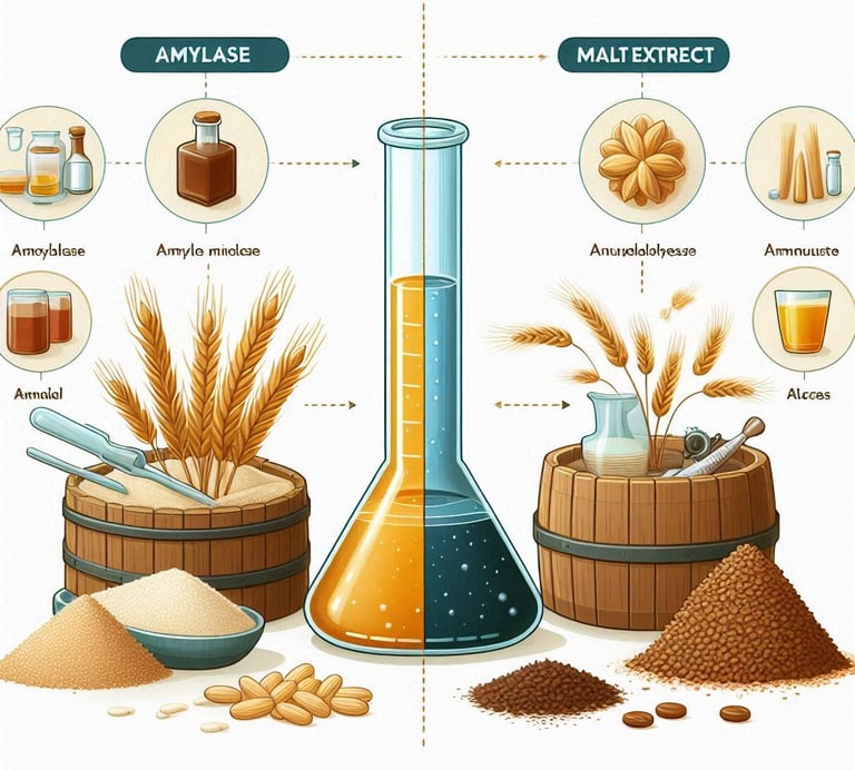 Amylase for bread making