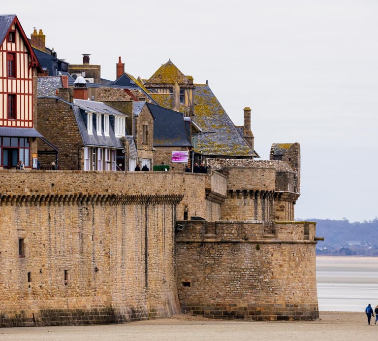 Ville de Saint-Malo en bretagne
