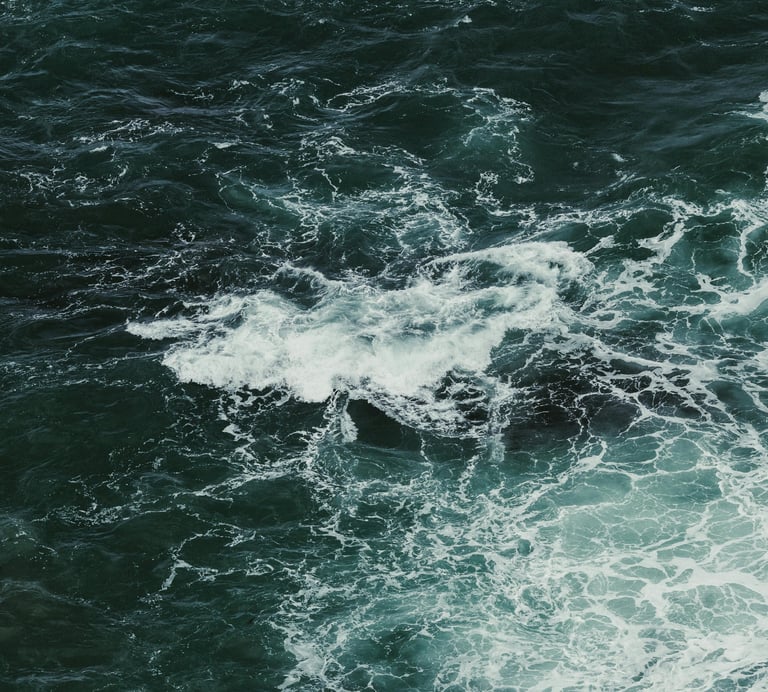Eau de la mer bretonne