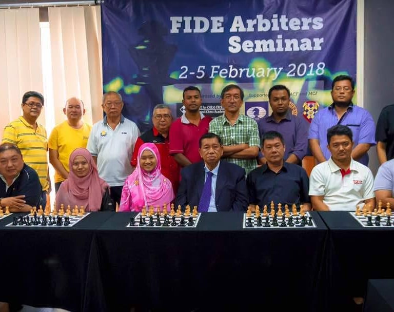 Ellie Emira at the FA Seminar in Puchong by IA Casto Abundo. Malaysia Chess. Chess Clicks