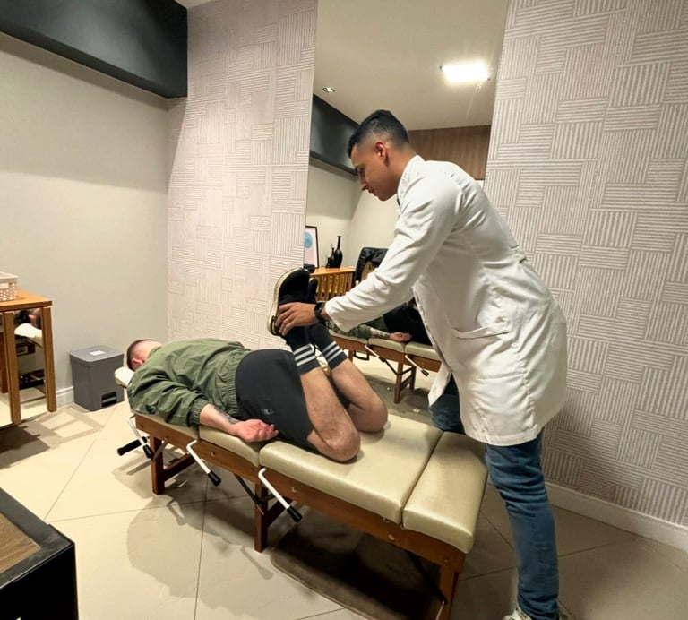 consultório de quiropraxia liberação miofacial recovery