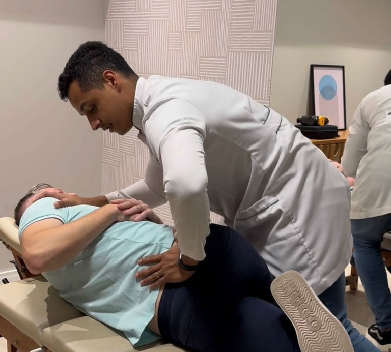 consultório de quiropraxia liberação miofacial recovery