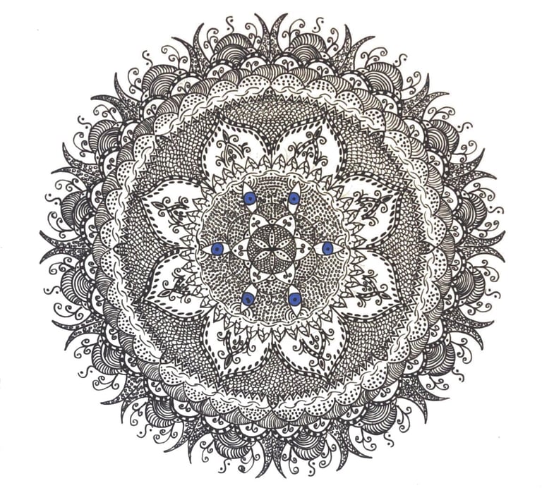 Laila Al-kharabsheh-Mandala — Circle of Life