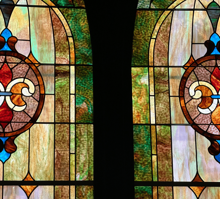Moran Kansas UMC Stained Glass Windows