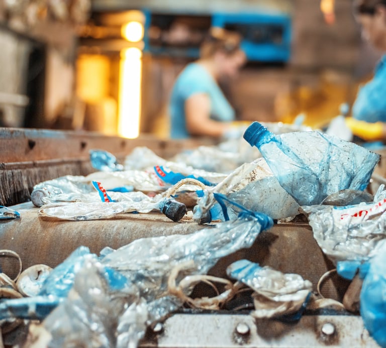 Resíduos plásticos