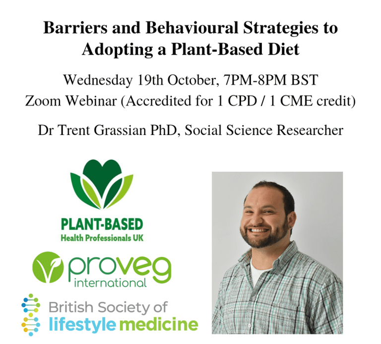 Barriers and Behavioural Strategies to Adopting a Plant-Based Diet