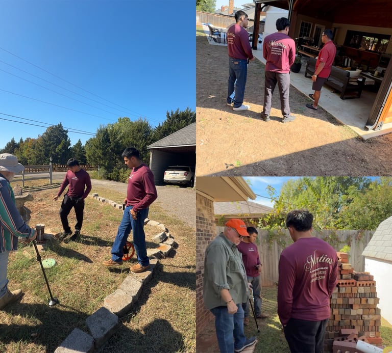 decorative concrete hardscapes