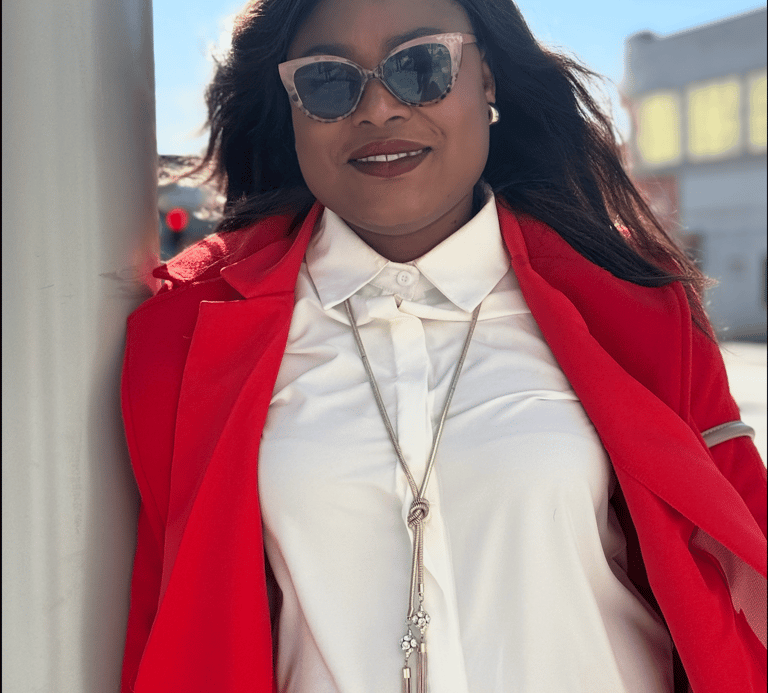 Oretha Quarcoo, Operational Lead of Guiding Light Press, managing day-to-day activities & clients