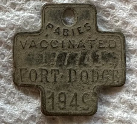 1949 ft. Dodge dog tag