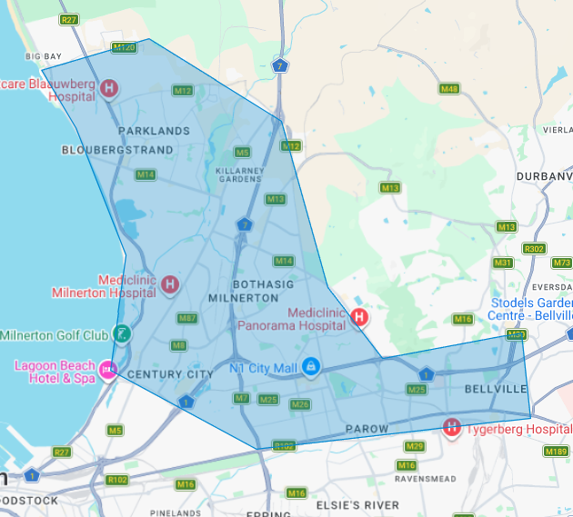 pool cleaning and maintenance service area in northern suburbs of cape town