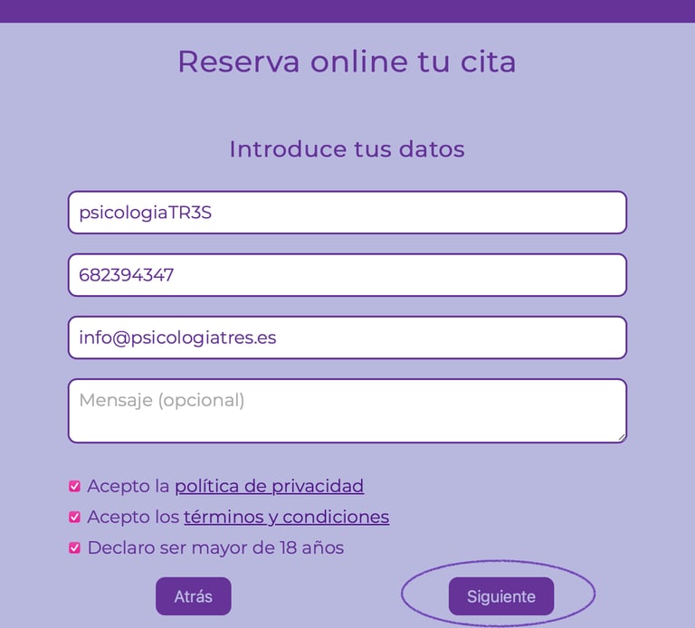 Paso 8. Pulsar siguiente