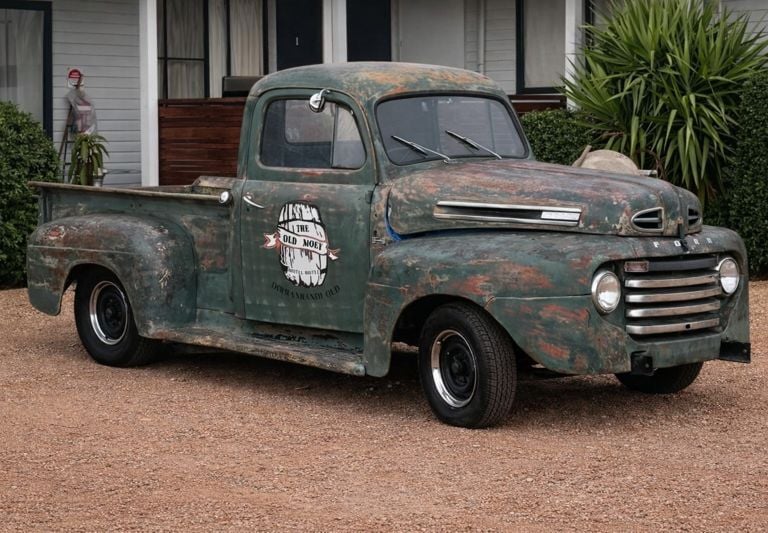 Ford F1 restomod,. Coyote engine 