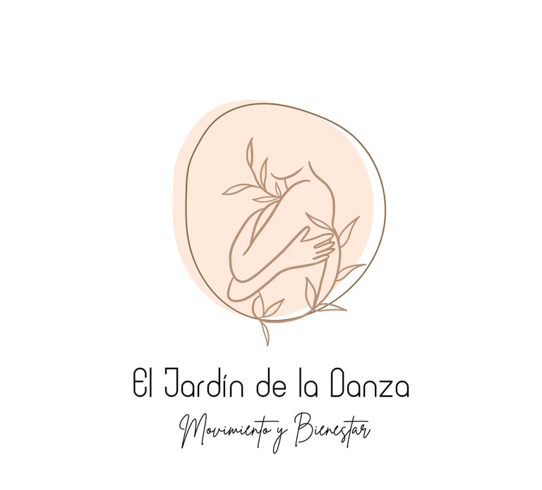 Logotipo El jardin de la danza Diseño de Llavoretes social media