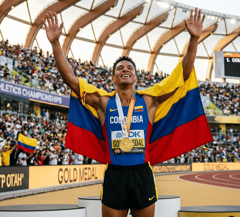 Atleta gana medalla en competencia internacional