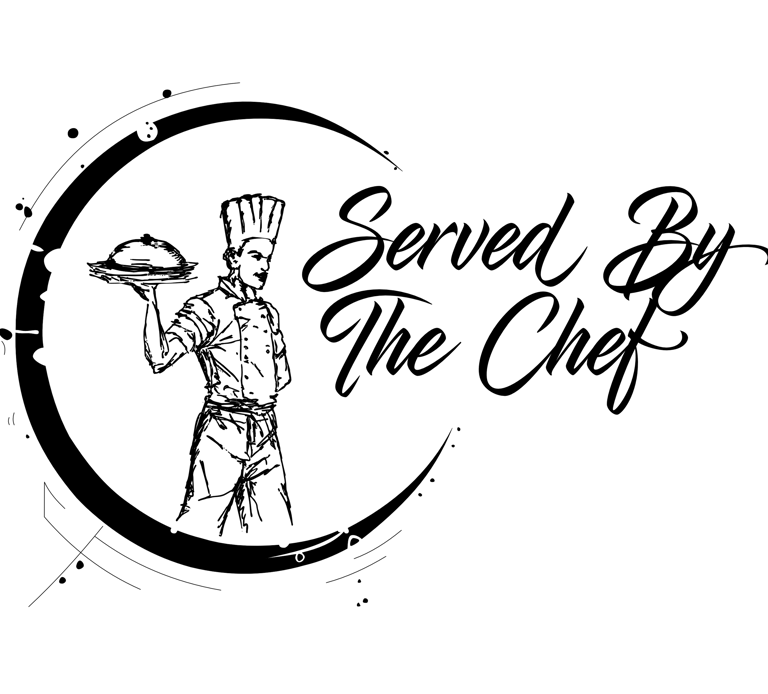 a chef holding a tray with a tray of food