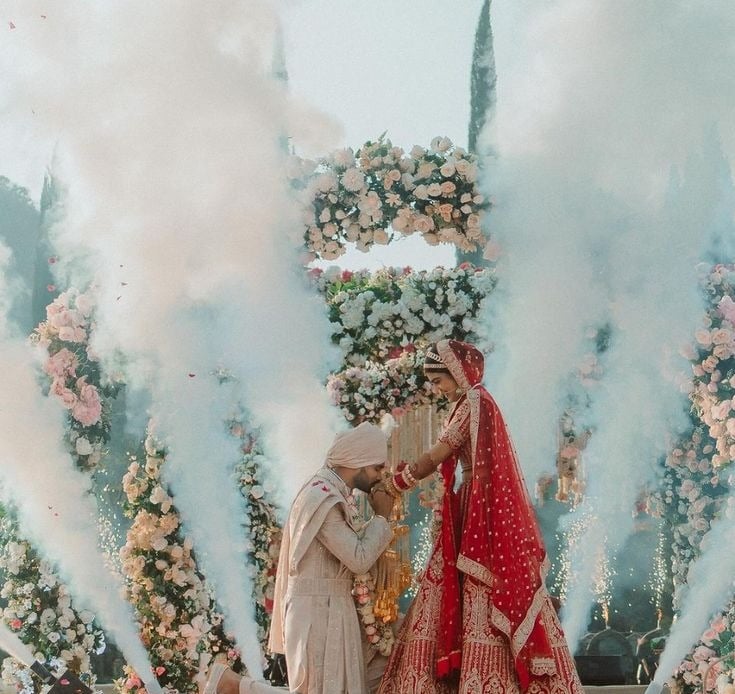 BEST BRIDE GROOM ENTRY & JAIMALA THEMES BY GEET EVENTS