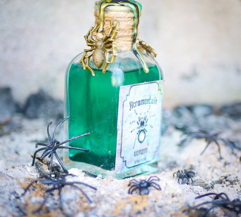 Potion magique decorative Acromentula Harry potter