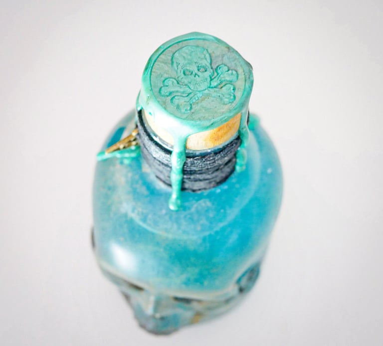 potion magique décorative Harry Potter draught of living death