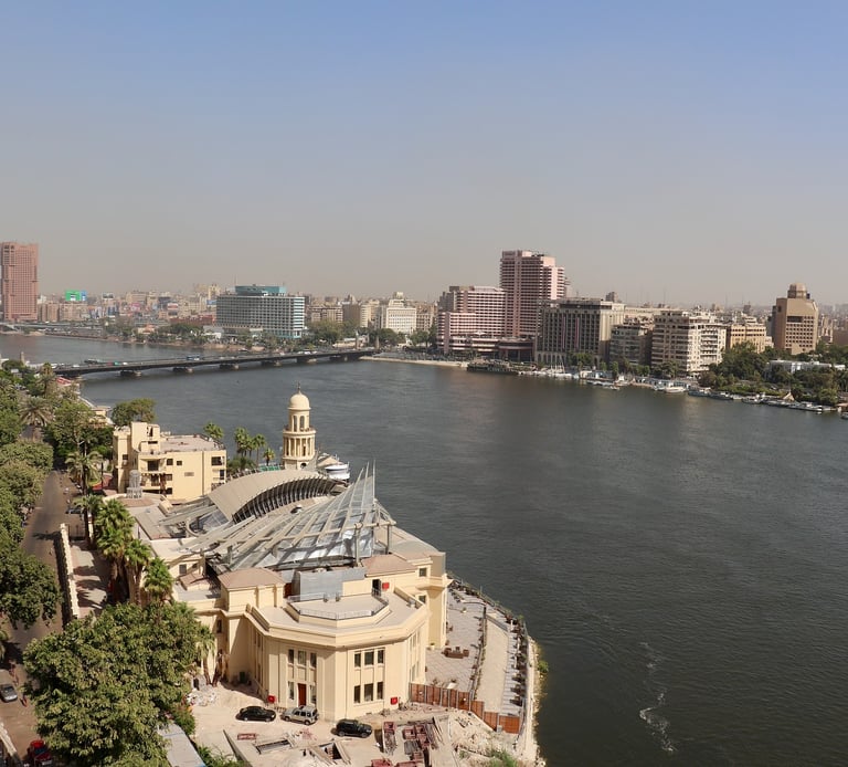 General view For the Nile River