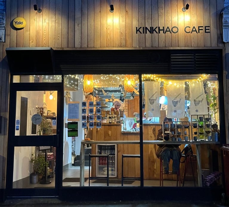 Electrician Exeter Commercial Lighting Kin Khao Cafe