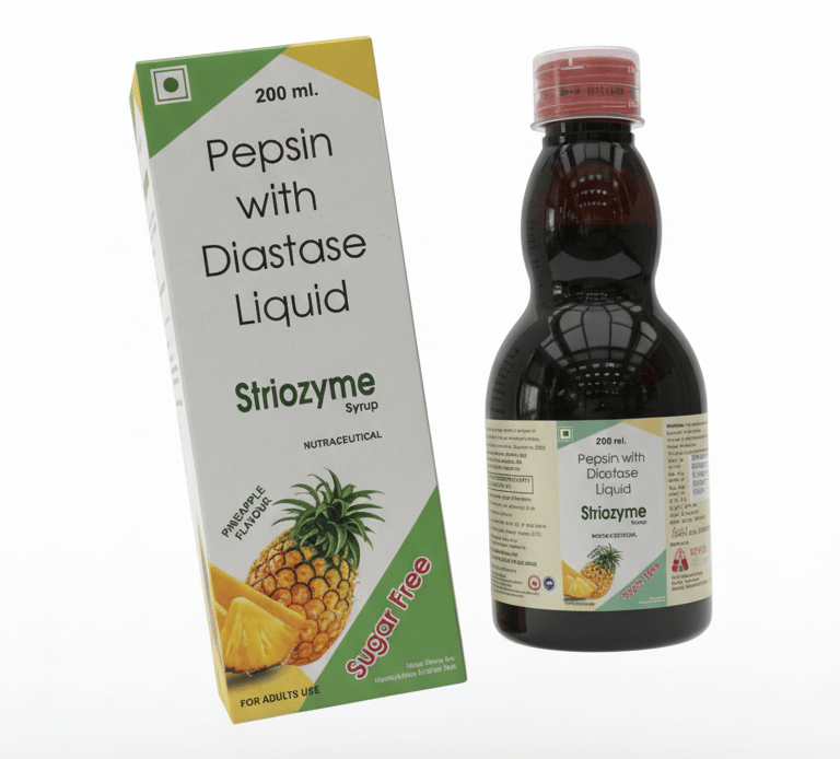 Striozyme Syrup - Strio Healthcare