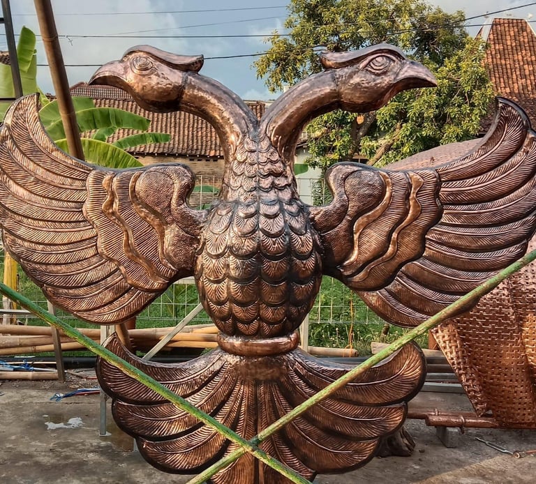 Patung Tembaga dan Kuningan NBAS Kotagede Kriya Logam